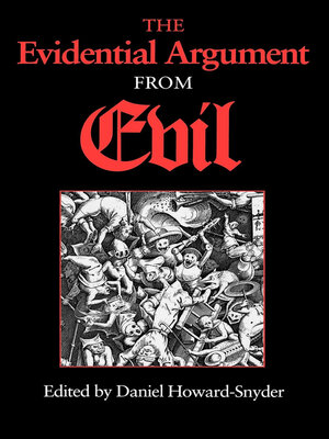 cover image of The Evidential Argument from Evil